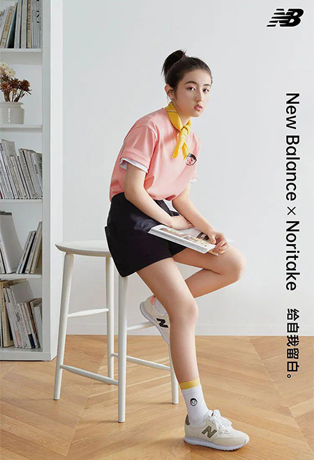 张子枫代言的品牌NB