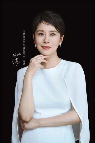 海清代言的品牌比德文汽车